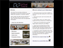 Tablet Screenshot of dgvirtualtours.com